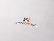 Projekt graficzny, nazwa firmy, tworzenie logo firm LOGO dla www.wynajmijmnie.pl - Johan