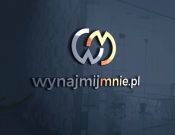 Projekt graficzny, nazwa firmy, tworzenie logo firm LOGO dla www.wynajmijmnie.pl - Volo7