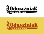 Projekt graficzny, nazwa firmy, tworzenie logo firm Logo dla sklepów zero waste - stkgrafika.pl
