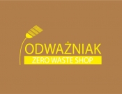Projekt graficzny, nazwa firmy, tworzenie logo firm Logo dla sklepów zero waste - Horyzont