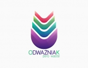 Projekt graficzny, nazwa firmy, tworzenie logo firm Logo dla sklepów zero waste - rekyn