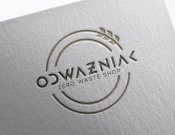 Projekt graficzny, nazwa firmy, tworzenie logo firm Logo dla sklepów zero waste - stone