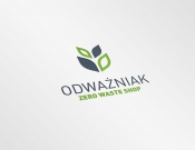 Projekt graficzny, nazwa firmy, tworzenie logo firm Logo dla sklepów zero waste - ADesigne