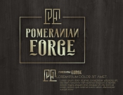 Projekt graficzny, nazwa firmy, tworzenie logo firm Logo dla Pomeranian Forge - timur