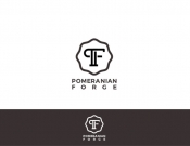 Projekt graficzny, nazwa firmy, tworzenie logo firm Logo dla Pomeranian Forge - stone