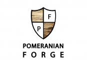 Projekt graficzny, nazwa firmy, tworzenie logo firm Logo dla Pomeranian Forge - paryska93