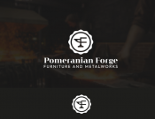 Projekt graficzny, nazwa firmy, tworzenie logo firm Logo dla Pomeranian Forge - Johan