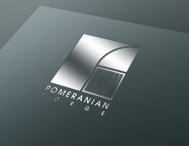 Projektowanie logo dla firm,  Logo dla Pomeranian Forge, logo firm - artisteel