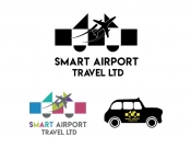 Projekt graficzny, nazwa firmy, tworzenie logo firm Smart Airport Travel Ltd - LOGO - Dizajnerek