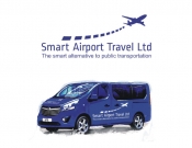 Projekt graficzny, nazwa firmy, tworzenie logo firm Smart Airport Travel Ltd - LOGO - evadesign