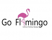 Projekt graficzny, nazwa firmy, tworzenie logo firm Go Flamingo: logo, wizytówki, papier - Husky