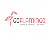 Projekt graficzny, nazwa firmy, tworzenie logo firm Go Flamingo: logo, wizytówki, papier - tejeda