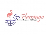 Projekt graficzny, nazwa firmy, tworzenie logo firm Go Flamingo: logo, wizytówki, papier - alienmar