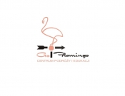 Projekt graficzny, nazwa firmy, tworzenie logo firm Go Flamingo: logo, wizytówki, papier - jaczyk
