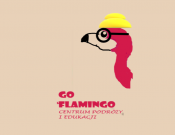 Projekt graficzny, nazwa firmy, tworzenie logo firm Go Flamingo: logo, wizytówki, papier - julvciaaa