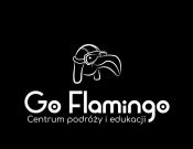 Projekt graficzny, nazwa firmy, tworzenie logo firm Go Flamingo: logo, wizytówki, papier - DeepMindGraphics 