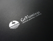 Projekt graficzny, nazwa firmy, tworzenie logo firm Go Flamingo: logo, wizytówki, papier - felipewwa