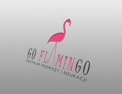 Projekt graficzny, nazwa firmy, tworzenie logo firm Go Flamingo: logo, wizytówki, papier - Marlena9