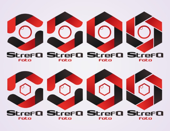 Projektowanie logo dla firm,  Logo dla Fotobudki - Foto Strefa, logo firm - rogalbialy