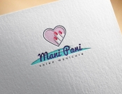 Projekt graficzny, nazwa firmy, tworzenie logo firm Logo salonu manicure - Mixtura