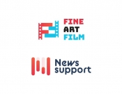 Projekt graficzny, nazwa firmy, tworzenie logo firm para logotypów FINE ART FILM - Ivarti