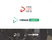 Projekt graficzny, nazwa firmy, tworzenie logo firm para logotypów FINE ART FILM - sansey