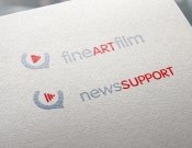 Projekt graficzny, nazwa firmy, tworzenie logo firm para logotypów FINE ART FILM - tejeda
