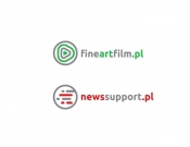 Projekt graficzny, nazwa firmy, tworzenie logo firm para logotypów FINE ART FILM - stone