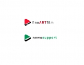 Projekt graficzny, nazwa firmy, tworzenie logo firm para logotypów FINE ART FILM - matuta1