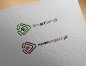 Projekt graficzny, nazwa firmy, tworzenie logo firm para logotypów FINE ART FILM - malsta