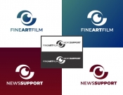 Projekt graficzny, nazwa firmy, tworzenie logo firm para logotypów FINE ART FILM - Nico69c