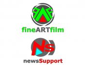 Projekt graficzny, nazwa firmy, tworzenie logo firm para logotypów FINE ART FILM - xOne
