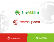 Projekt graficzny, nazwa firmy, tworzenie logo firm para logotypów FINE ART FILM - felipewwa