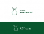 Projekt graficzny, nazwa firmy, tworzenie logo firm KONKURS- LOGO POWIATU NOWODWORSKIEGO - karkruk