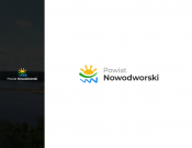Projekt graficzny, nazwa firmy, tworzenie logo firm KONKURS- LOGO POWIATU NOWODWORSKIEGO - absdesign