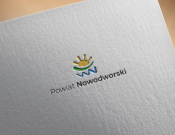 Projekt graficzny, nazwa firmy, tworzenie logo firm KONKURS- LOGO POWIATU NOWODWORSKIEGO - absdesign