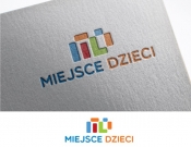Projekt graficzny, nazwa firmy, tworzenie logo firm logo dla: MIEJSCE DZIECI Przedszkole - stone
