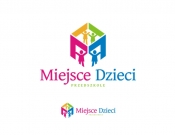 Projekt graficzny, nazwa firmy, tworzenie logo firm logo dla: MIEJSCE DZIECI Przedszkole - evadesign