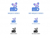 Projekt graficzny, nazwa firmy, tworzenie logo firm logo dla: MIEJSCE DZIECI Przedszkole - makkena