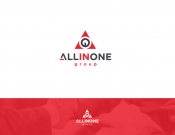Projekt graficzny, nazwa firmy, tworzenie logo firm Logo ALLINONE group - matuta1