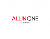 Projekt graficzny, nazwa firmy, tworzenie logo firm Logo ALLINONE group - MDesign1