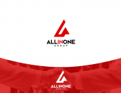 Projekt graficzny, nazwa firmy, tworzenie logo firm Logo ALLINONE group - Butryk