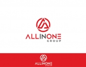 Projekt graficzny, nazwa firmy, tworzenie logo firm Logo ALLINONE group - stone