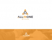 Projekt graficzny, nazwa firmy, tworzenie logo firm Logo ALLINONE group - matuta1