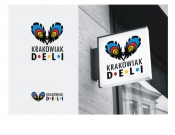 Projekt graficzny, nazwa firmy, tworzenie logo firm Logo dla sklepu typu deli - evadesign