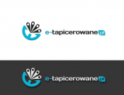 Projekt graficzny, nazwa firmy, tworzenie logo firm Logo dla strony e-tapicerowane.pl - P4vision