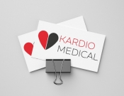 Projekt graficzny, nazwa firmy, tworzenie logo firm logo dla poradni kardiologicznej  - pochmurniak.