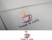 Projekt graficzny, nazwa firmy, tworzenie logo firm Logo na blog Travel & Cafe - FufGraphics