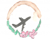 Projekt graficzny, nazwa firmy, tworzenie logo firm Logo na blog Travel & Cafe - ewelex