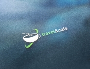 Projekt graficzny, nazwa firmy, tworzenie logo firm Logo na blog Travel & Cafe - feim